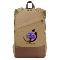 Suicide Prevention Awareness Choose To Keep Going Cotton Canvas Backpack