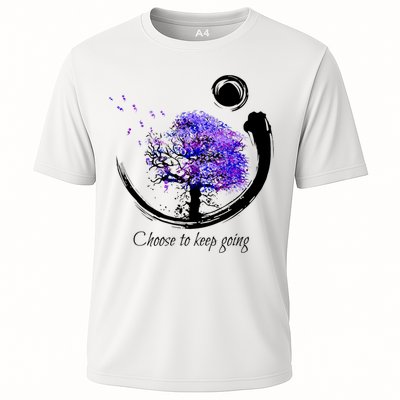 Suicide Prevention Awareness Choose To Keep Going Performance Shirt