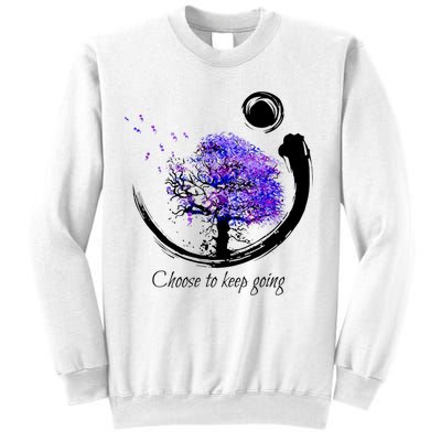 Suicide Prevention Awareness Choose To Keep Going Sweatshirt