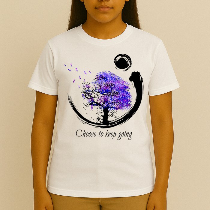 Suicide Prevention Awareness Choose To Keep Going T-Shirt