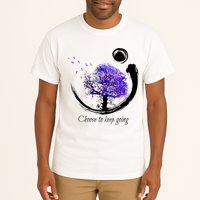 Suicide Prevention Awareness Choose To Keep Going Tall T-Shirt