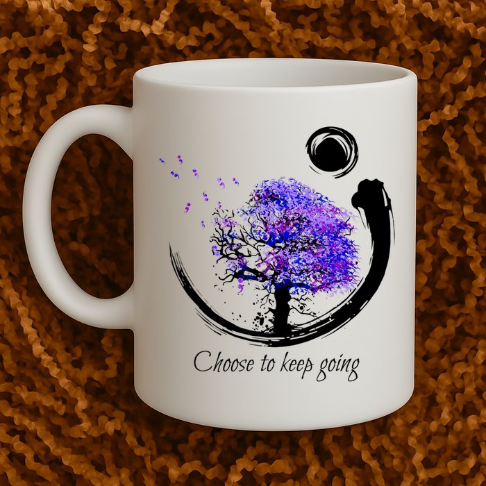Suicide Prevention Awareness Choose To Keep Going Mug