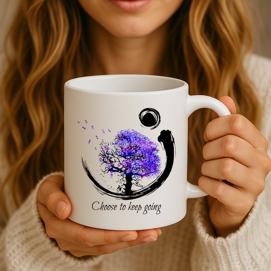 Suicide Prevention Awareness Choose To Keep Going Mug