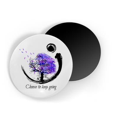 Suicide Prevention Awareness Choose To Keep Going Magnet