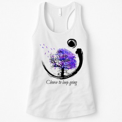 Suicide Prevention Awareness Choose To Keep Going Womens Tank Top