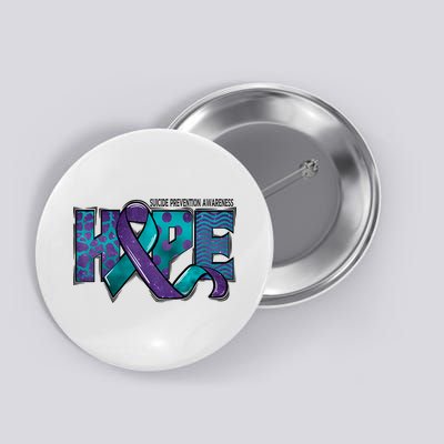 Suicide Prevention Awareness Warrior Hope Ribbon You Matter Button