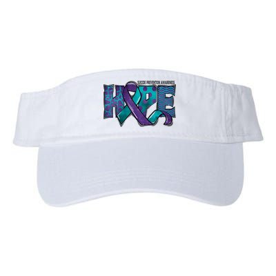 Suicide Prevention Awareness Warrior Hope Ribbon You Matter Visor