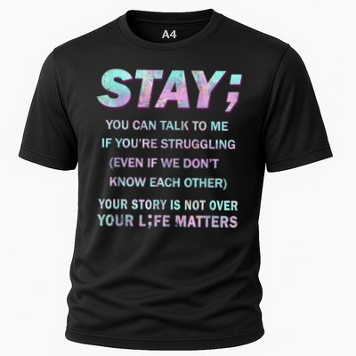 Suicide Prevention Awareness Shirt Stay Your Life Matters Performance Shirt