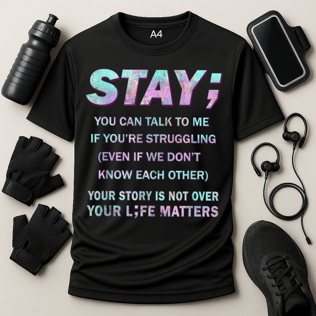Suicide Prevention Awareness Shirt Stay Your Life Matters Cooling Performance Crew T-Shirt