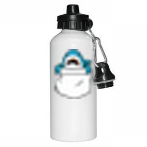 Shark Pocket Animal Pets Funny Shark Gift Men Women Aluminum Water Bottle