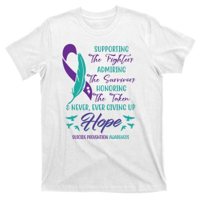 Suicide Prevention Awareness Hope Quote T-Shirt