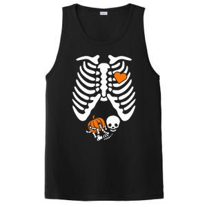 Skeleton Pregnancy Announcement Mom PosiCharge Competitor Tank