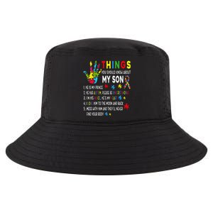 Support Parents Autism Mom Dad Cool Comfort Performance Bucket Hat