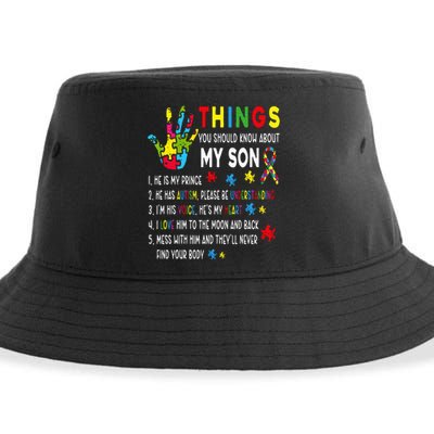 Support Parents Autism Mom Dad Sustainable Bucket Hat