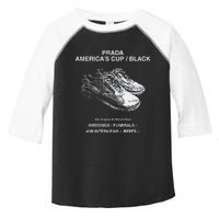 Shtreetwear Prada AmericaS Cup Black The S Allround Shoe Weddings Funerals Job Toddler Fine Jersey T-Shirt