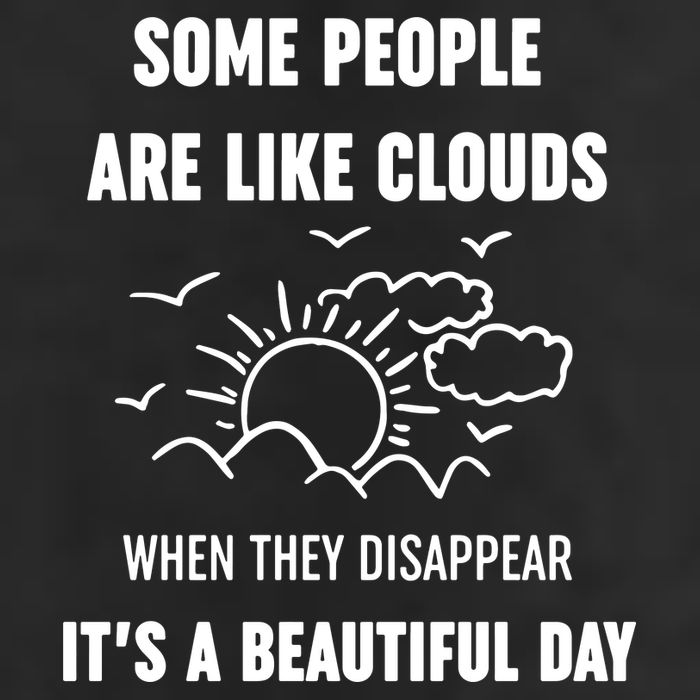 Some People Are Like Clouds Aesthetic Grunge Edgy Sarcastic Introvert Beanie