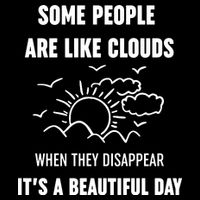 Some People Are Like Clouds Aesthetic Grunge Edgy Sarcastic Introvert Mousepad
