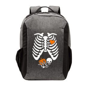 Skeleton Pregnancy Announcement Mom Halloween Vector Backpack