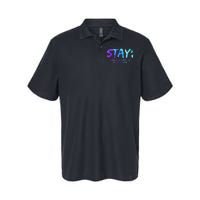 Suicide Prevention Awareness Stay Your Story Is Not Over Softstyle Adult Sport Polo