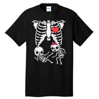 Skeleton Pregnancy Announcement Twins Xray Tall T-Shirt