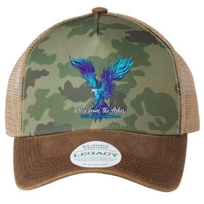 Suicide Prevention Awareness Phoenix Rise From The Ashes Legacy Tie Dye Trucker Hat