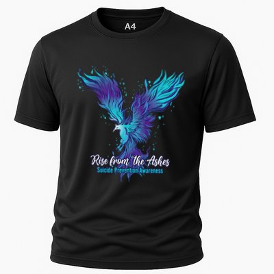 Suicide Prevention Awareness Phoenix Rise From The Ashes Performance Shirt