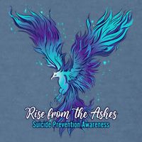 Suicide Prevention Awareness Phoenix Rise From The Ashes Garment-Dyed Sweatshirt