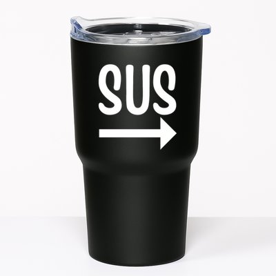 Sus Pointing Arrow Right Gaming Meme Impostor Kinda Sus Tumbler