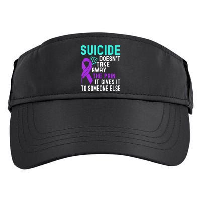 Suicide Prevention Awareness Adult Drive Performance Visor