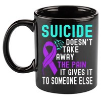 Suicide Prevention Awareness 11oz C Handle Ceramic Mug