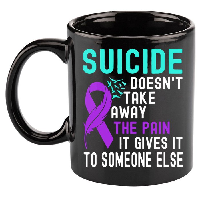 Suicide Prevention Awareness 11oz C Handle Ceramic Mug