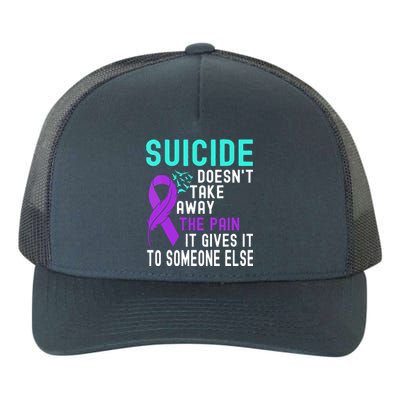 Suicide Prevention Awareness Yupoong Adult 5-Panel Trucker Hat