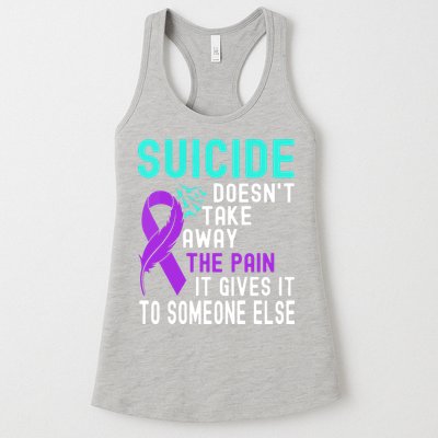 Suicide Prevention Awareness Womens Tank Top