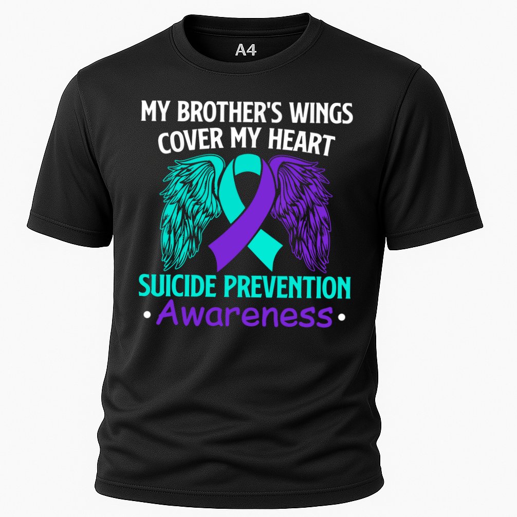Suicide Prevention Awareness My Brother's Cover My Heart Performance Shirt