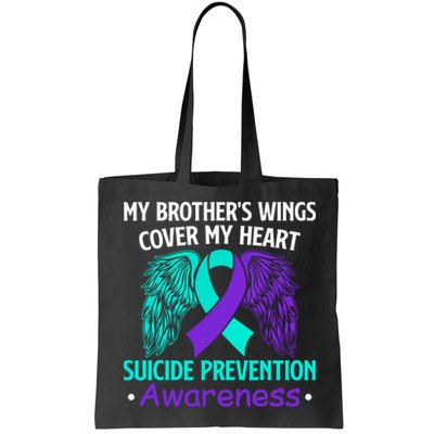 Suicide Prevention Awareness My Brother's Cover My Heart Bag