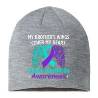 Suicide Prevention Awareness My Brother's Cover My Heart Sustainable Beanie