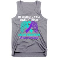 Suicide Prevention Awareness My Brother's Cover My Heart Tank Top