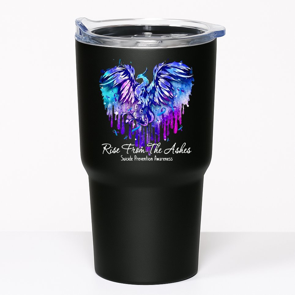 Suicide Prevention Awareness Rise From Phoenix The Ashes Tumbler
