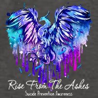 Suicide Prevention Awareness Rise From Phoenix The Ashes Vector Backpack