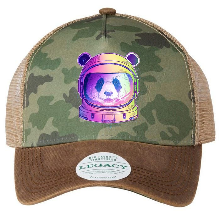 Space Astro Panda Legacy Tie Dye Trucker Hat