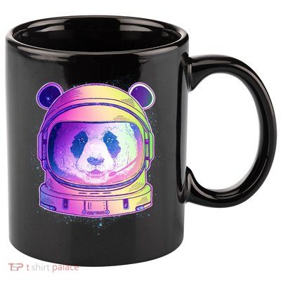 Space Astro Panda 11oz C Handle Ceramic Mug