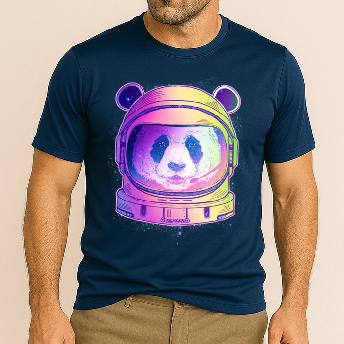 Space Astro Panda Performance Shirt