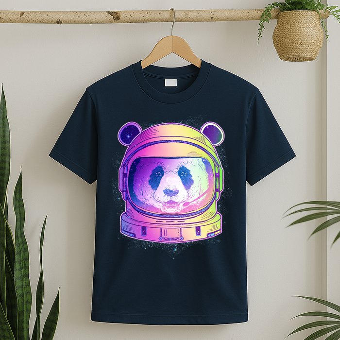 Space Astro Panda T-Shirt