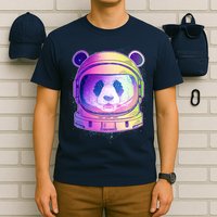 Space Astro Panda T-Shirt