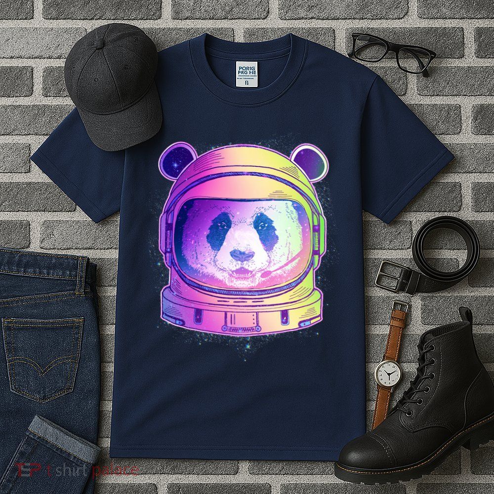 Space Astro Panda Tall T-Shirt