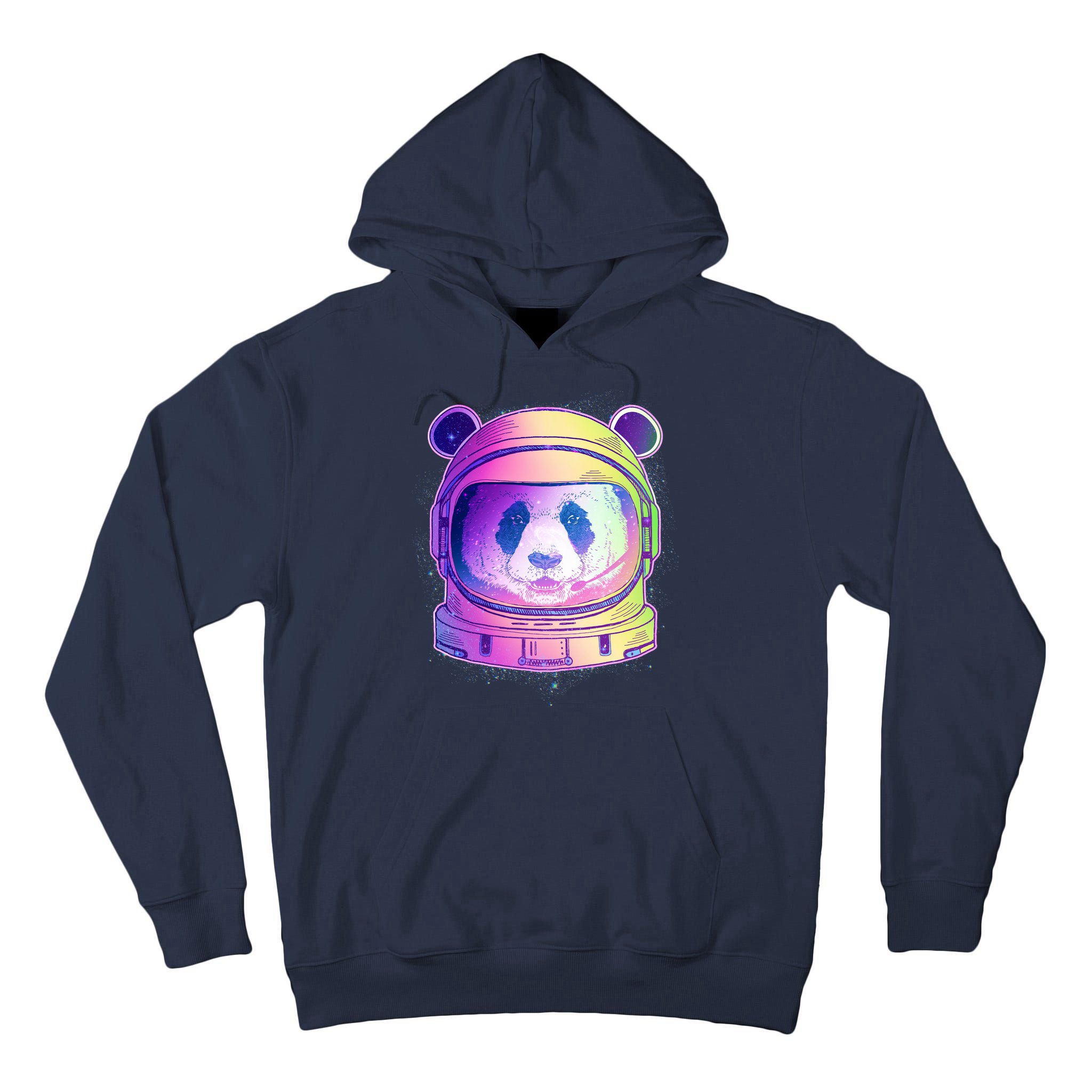 Space Astro Panda Tall Hoodie