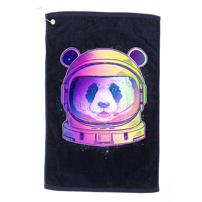 Space Astro Panda Golf Towel