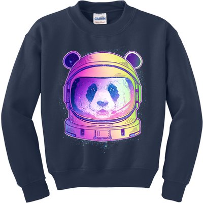 Space Astro Panda Kids Sweatshirt