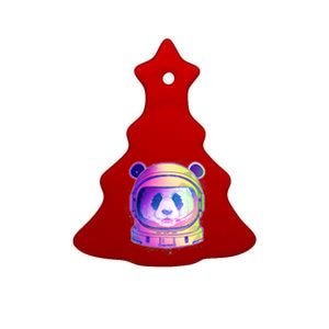 Space Astro Panda Ceramic Tree Ornament