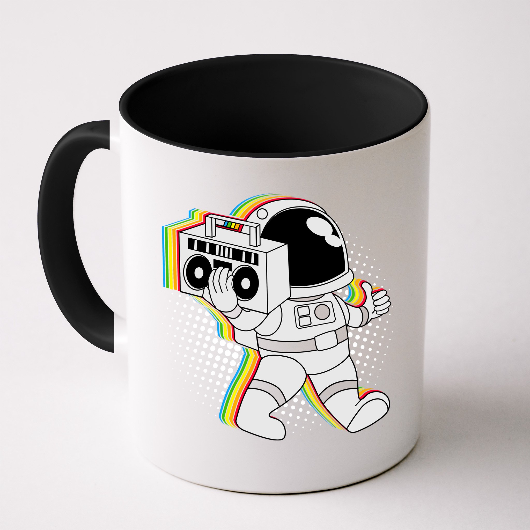 Space Astronaut Boombox Mug